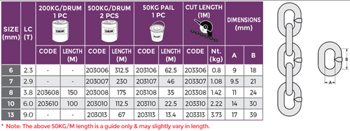 G70 Transport Chain Gold 10mm/Cut Length Per Meter