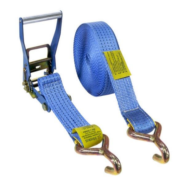 Ratchet Tie Down J HOOK 50mmx9MxLC2500kg Swiftcore