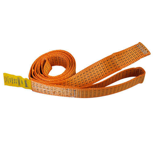 Wheel Clamp Strap Orange 50mmx2.6M LC 2500kg 200mm loop