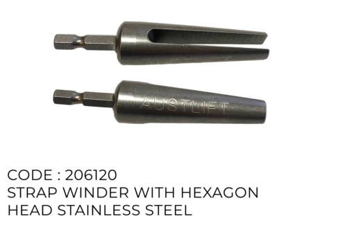 Austlift stainless steel ratchet strap winder with hexagon head