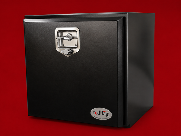 Red Flag 500mm black steel underbody truck toolbox handle
