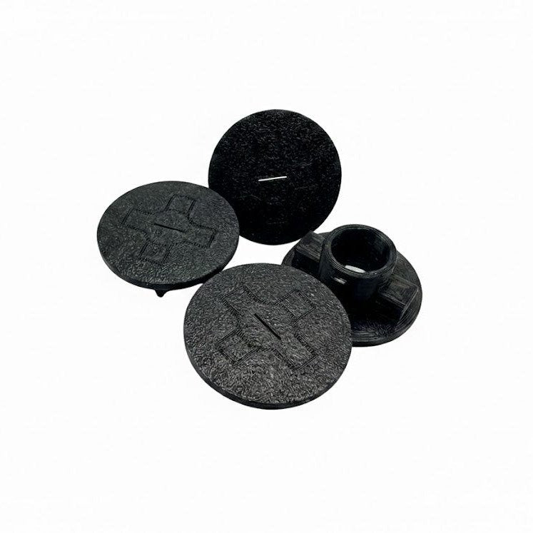 TurnLock black receiver covers
